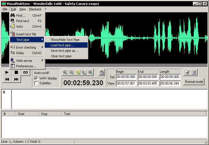 VisualSubSync скриншот 5