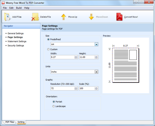 Free Word to PDF Converter скриншот 4