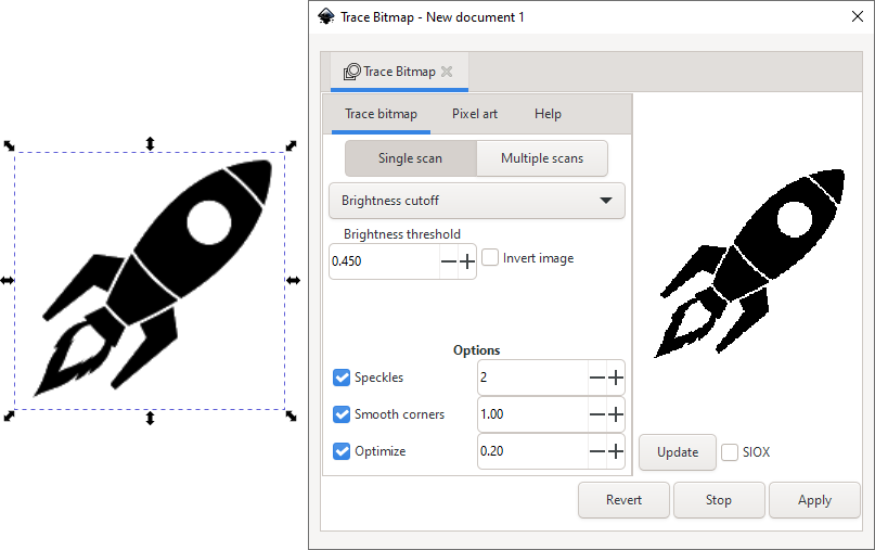 Inkscape скриншот 5
