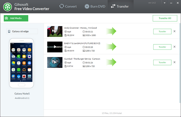 Gihosoft Free Video Converter скриншот 6
