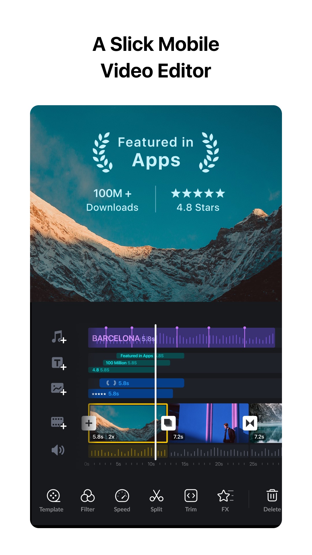 VN Video Editor скриншот 2