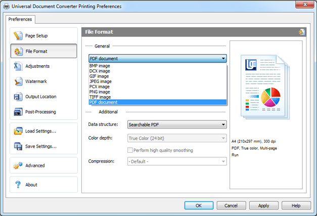 Universal Document Converter скриншот 4