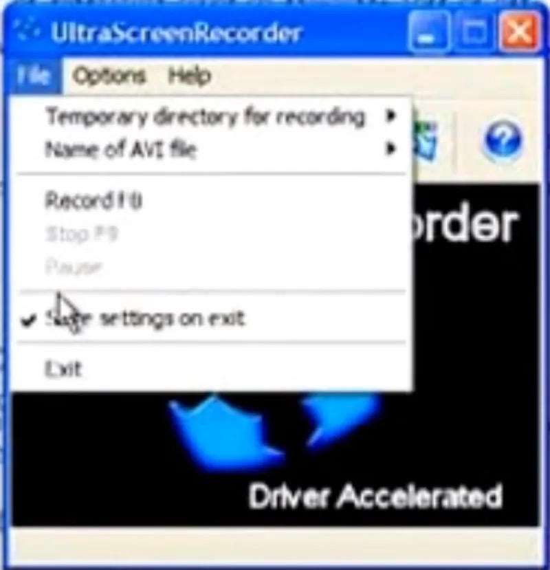 UltraVNC Screen Recorder скриншот 2