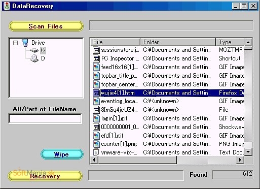 TOKIWA DataRecovery скриншот 1