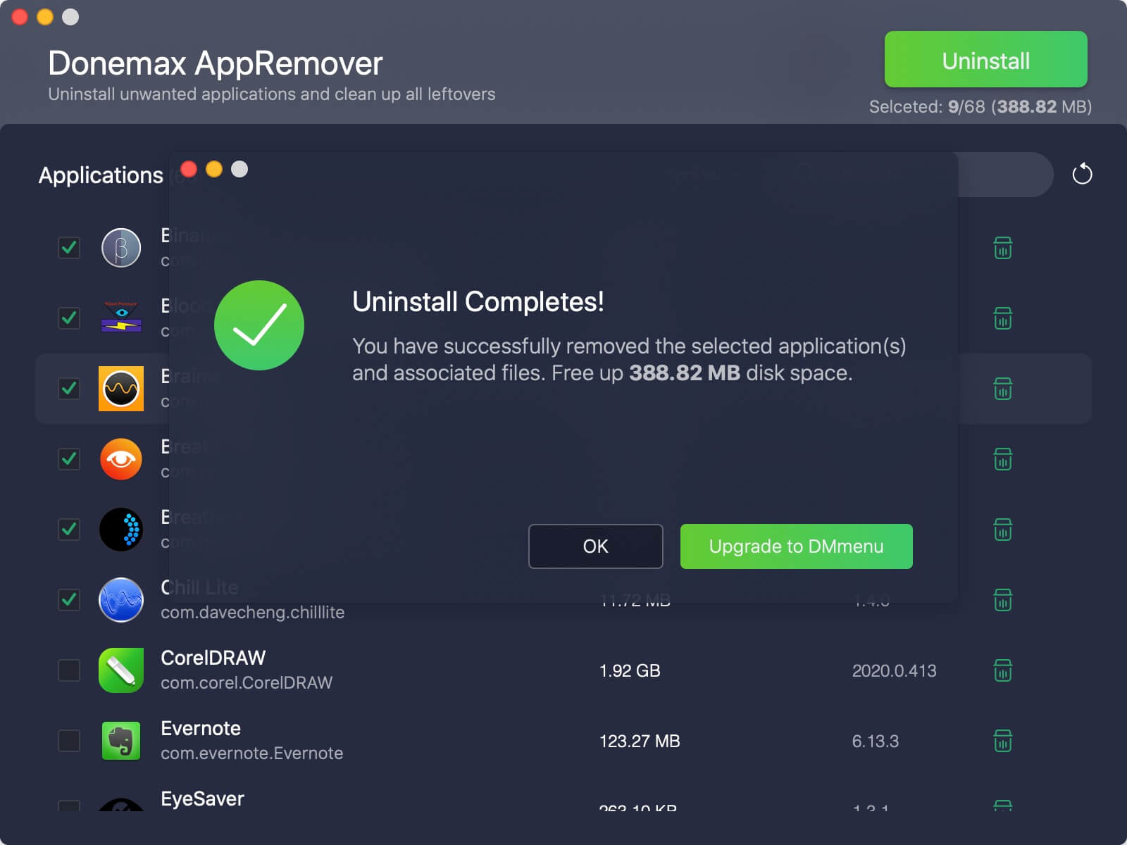 Donemax AppRemover скриншот 5