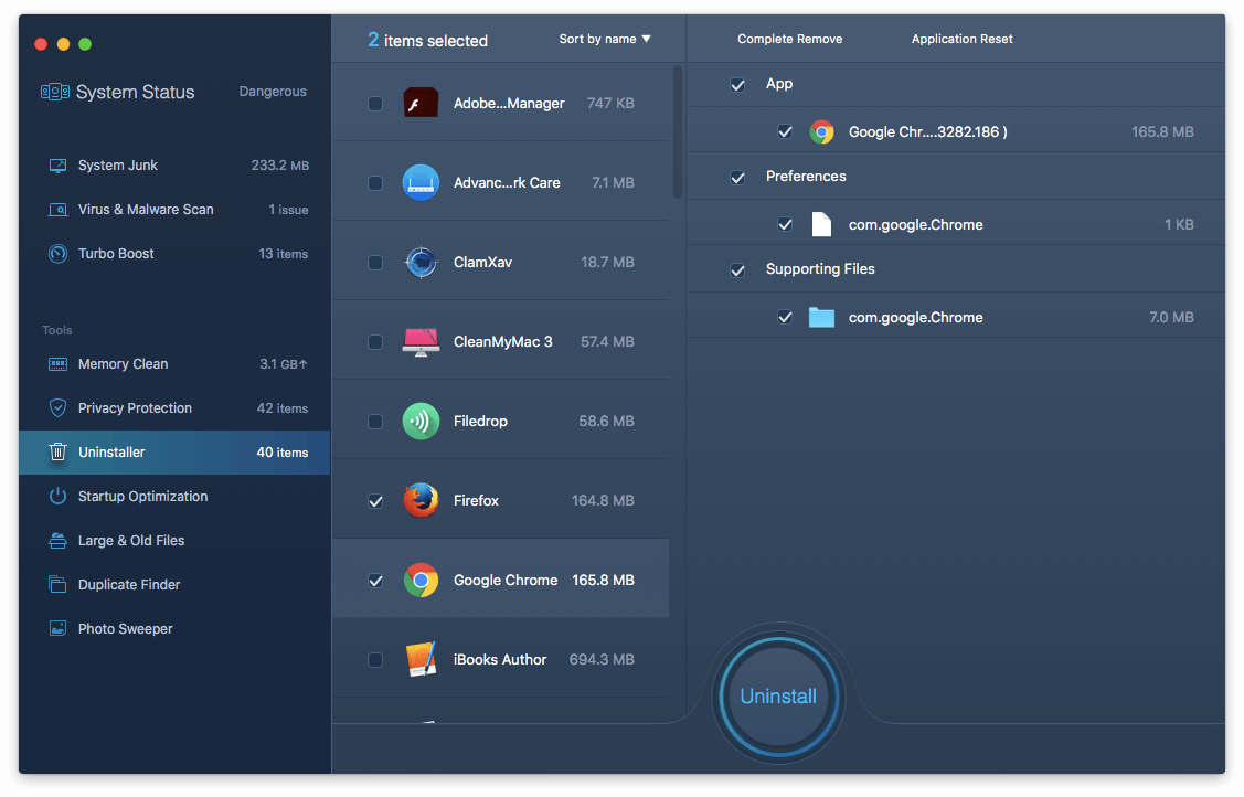 MacBooster скриншот 4