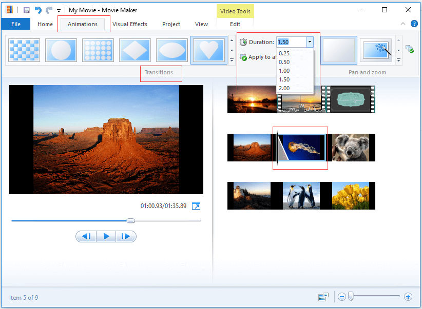 Киностудия Windows Live скриншот 5