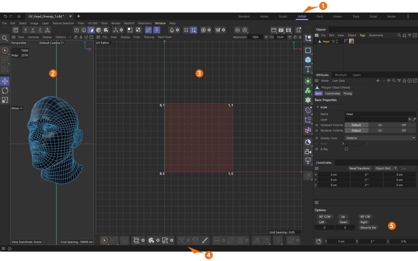 Cinema 4D: подробный обзор 3D-моделирования, MoGraph, анимации, симуляций и Redshift скриншот 7