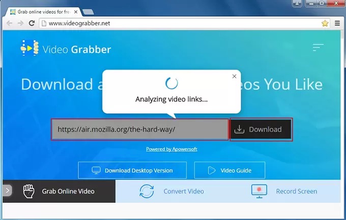 Video Grabber скриншот 1