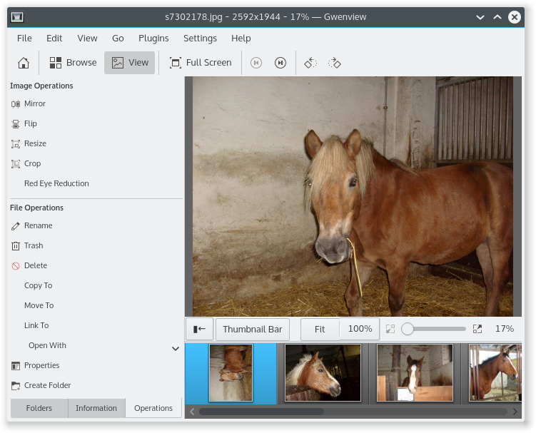 Gwenview скриншот 3