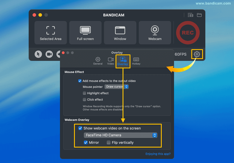 Bandicam скриншот 3