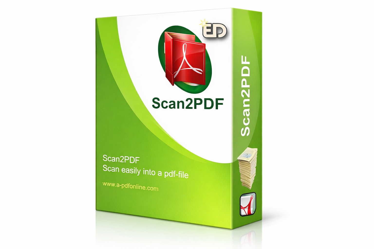 Скриншот программы WinScan2PDF