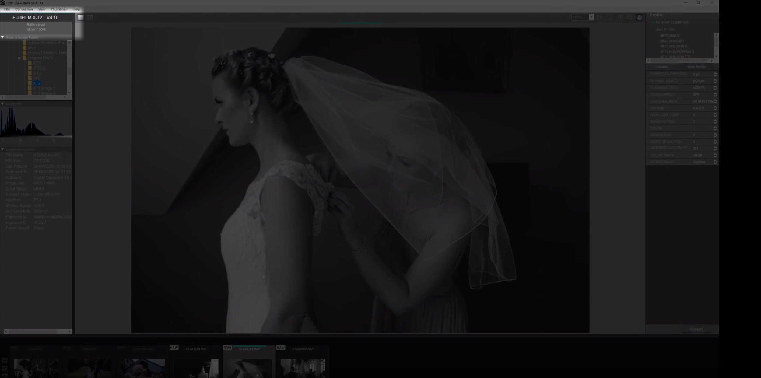 Fujifilm X RAW Studio: подробный обзор фирменного RAW-конвертера Fujifilm скриншот 2