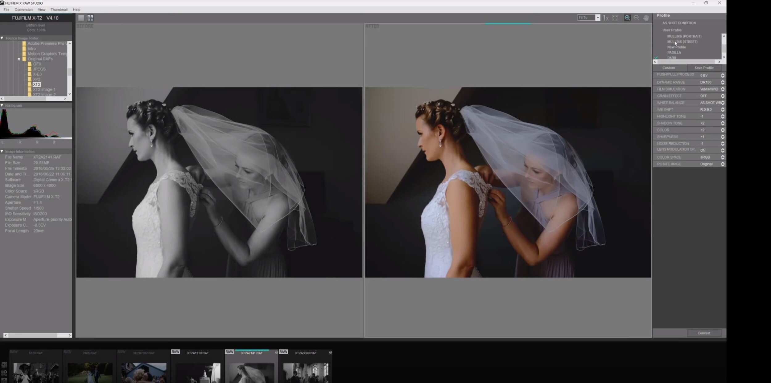 Fujifilm X RAW Studio: подробный обзор фирменного RAW-конвертера Fujifilm скриншот 6