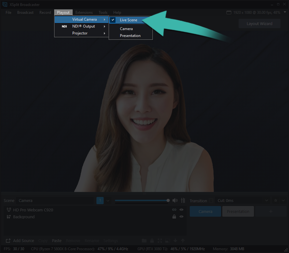 XSplit Broadcaster скриншот 8