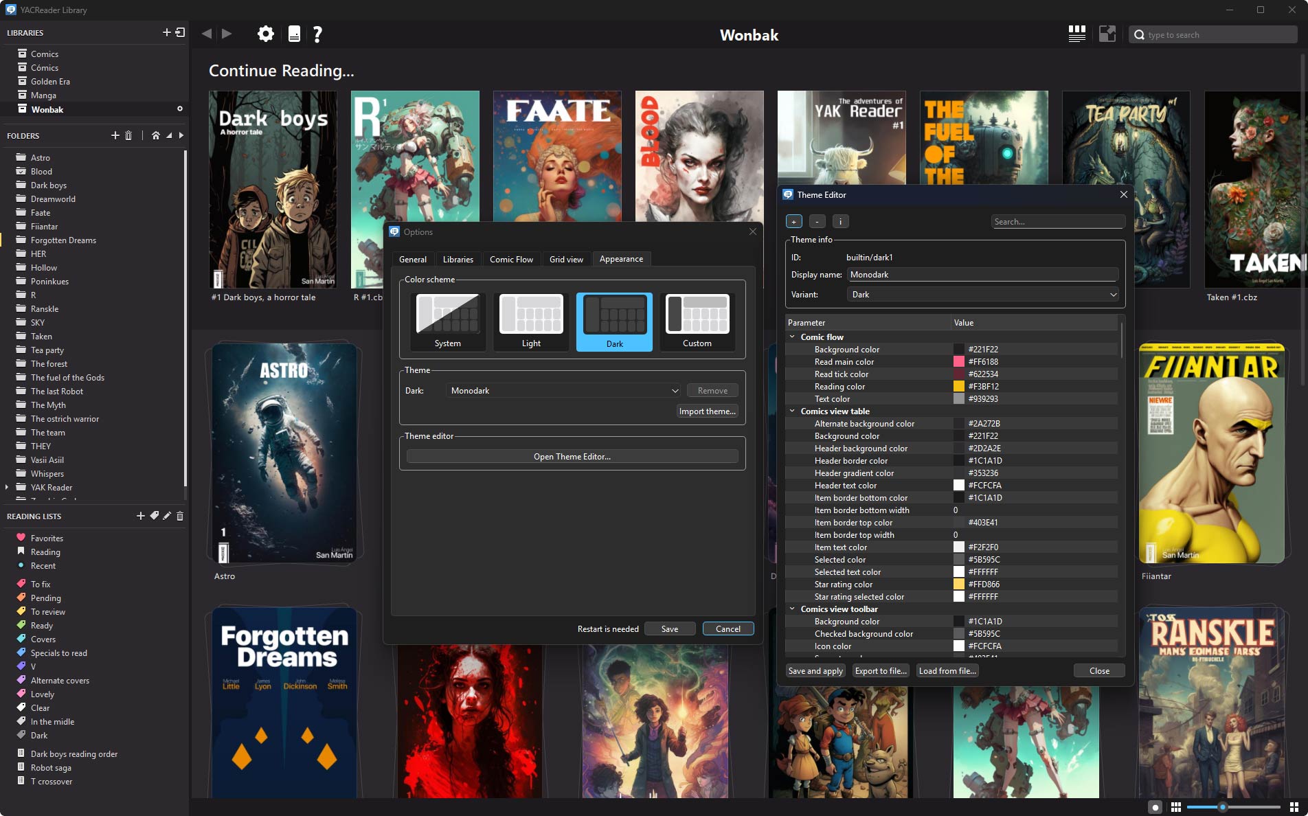 YACReader скриншот 7