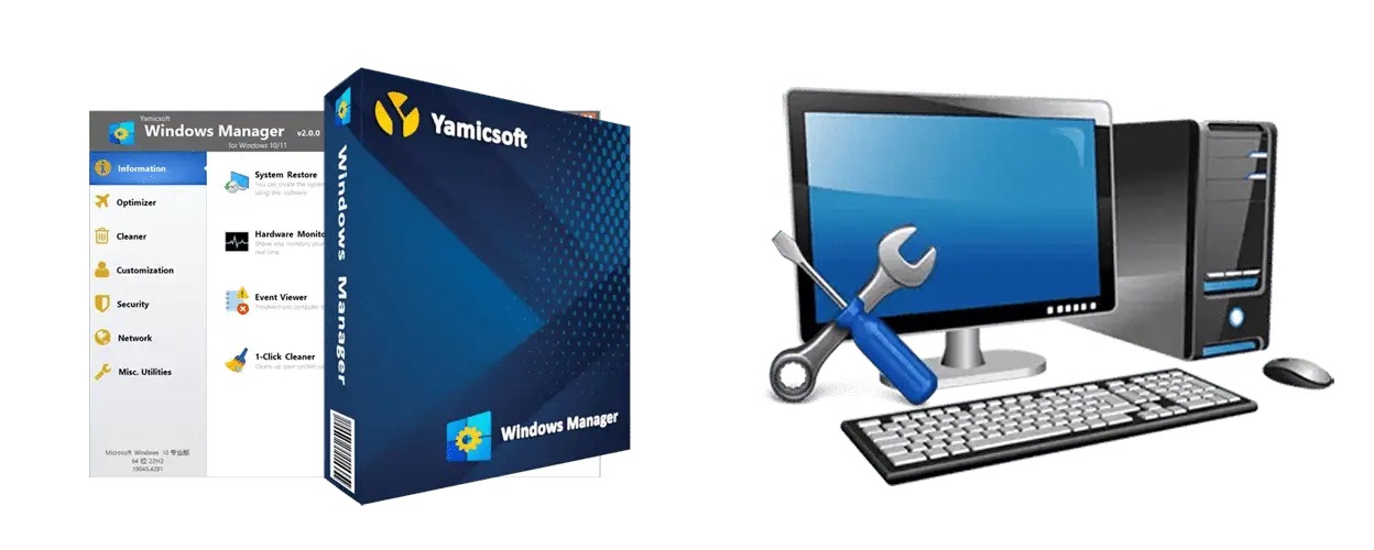 Yamicsoft Windows Manager скриншот 1