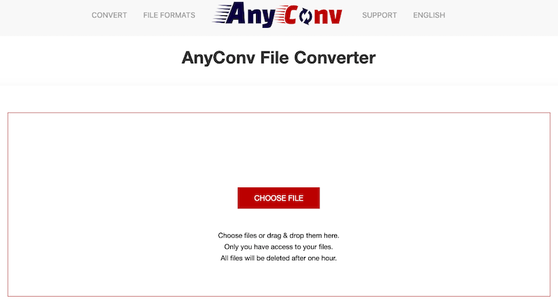 Выбор преобразования MKV в DivX в AnyConv