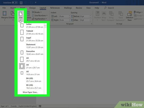 Шаг 5 создания плаката в Microsoft Word