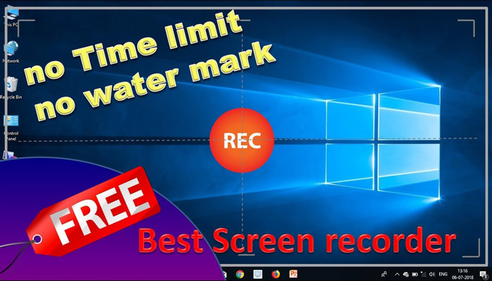 Интерфейс iTop Screen Recorder: экран 1