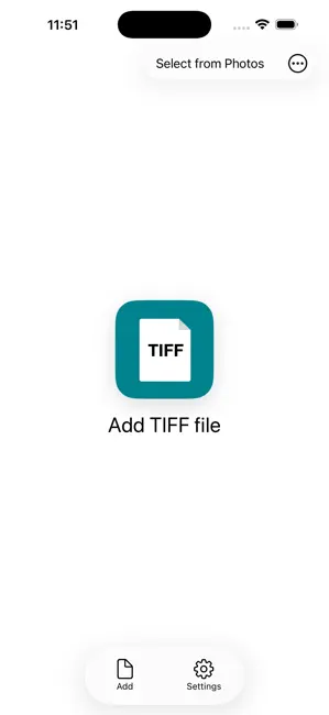 TIFF View на iPhone: интерфейс просмотра TIFF