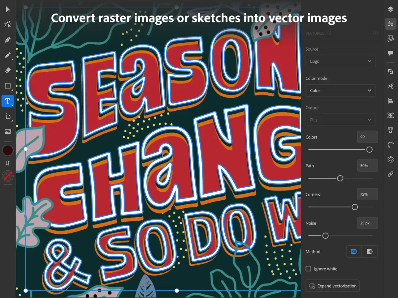 Векторные инструменты Adobe Illustrator на iPad