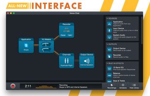 Интерфейс Audio Hijack