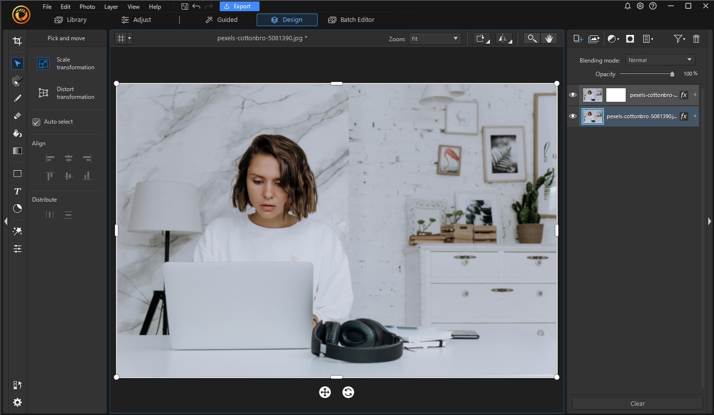 Интерфейс CyberLink PhotoDirector 365