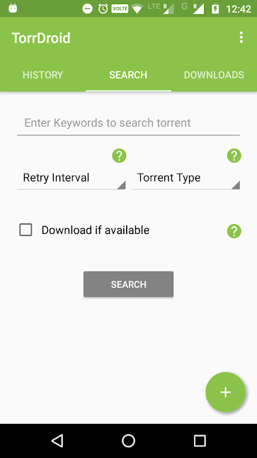 TorrDroid на Android
