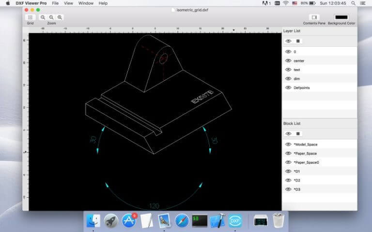 DXF Viewer Pro на macOS