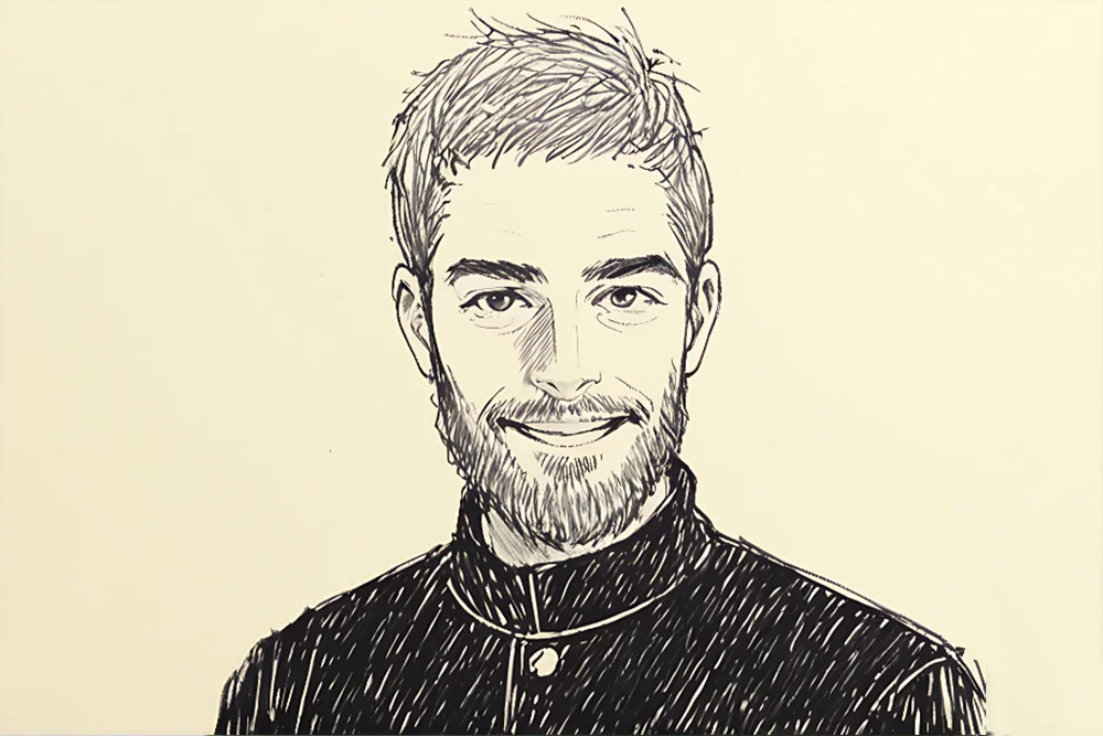 Результат стилизации в Sketch Drawer