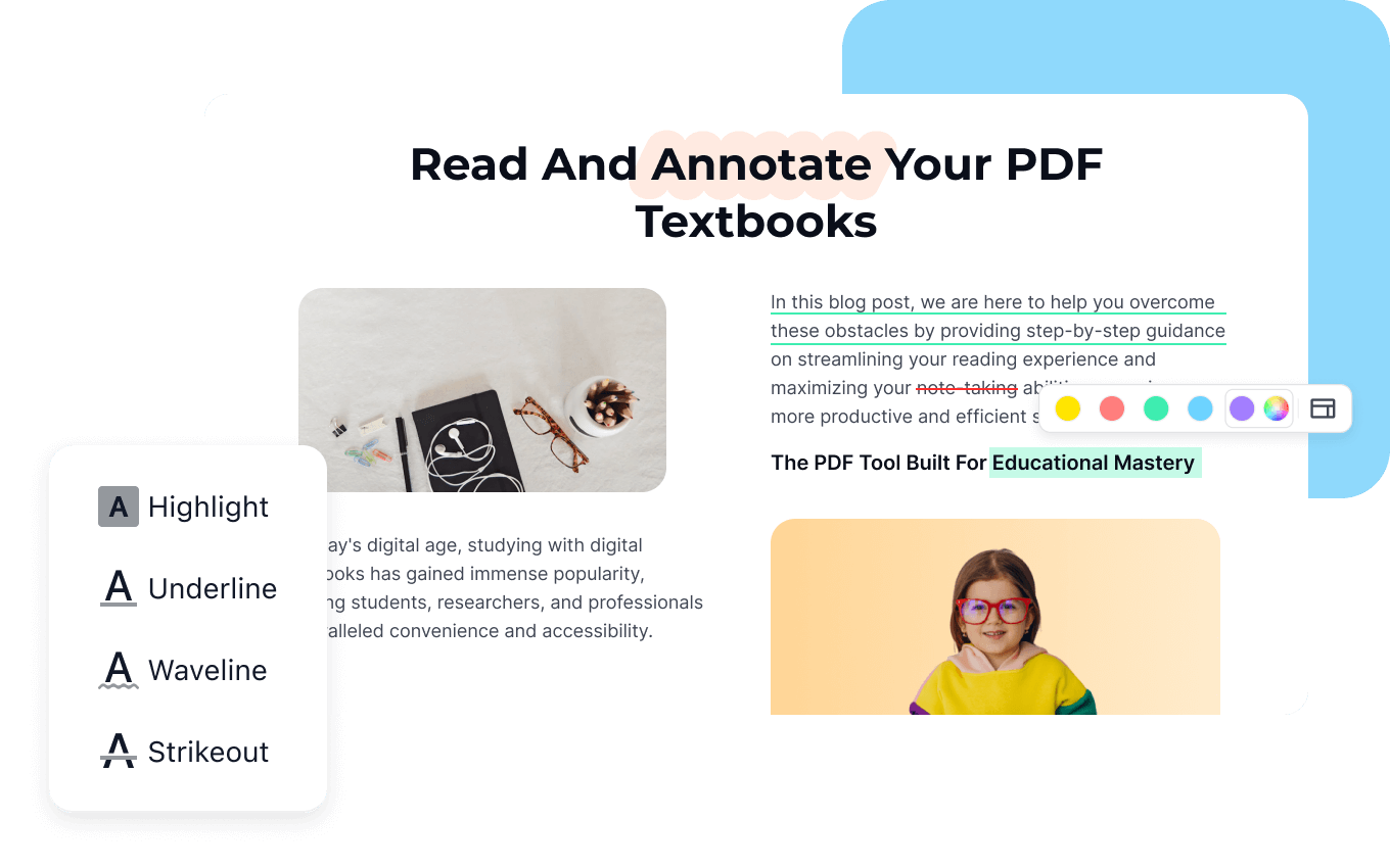 Текстовая разметка в PDF Reader Pro