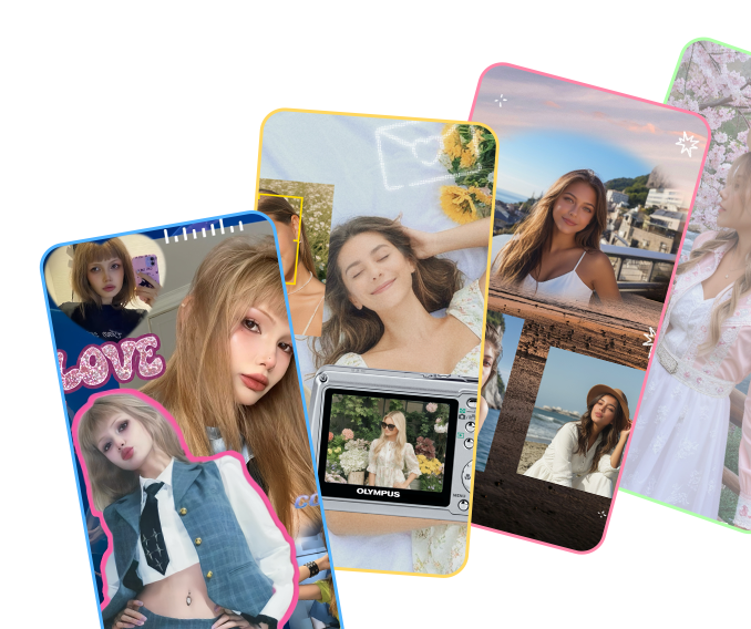 Официальное изображение Meitu с шаблонами и пресетами