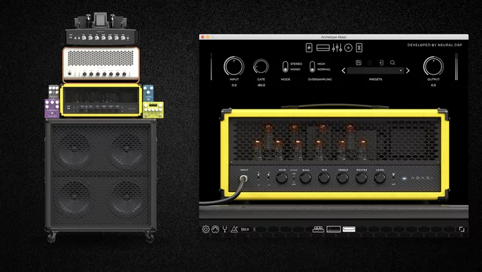 Интерфейс Neural DSP amp sim
