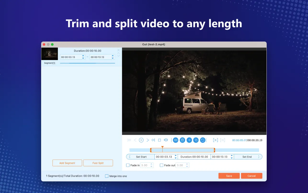 Инструменты редактирования Tipard Video Converter - 8K/4K