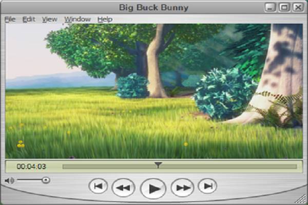 Окно старого QuickTime Player с панелью воспроизведения
