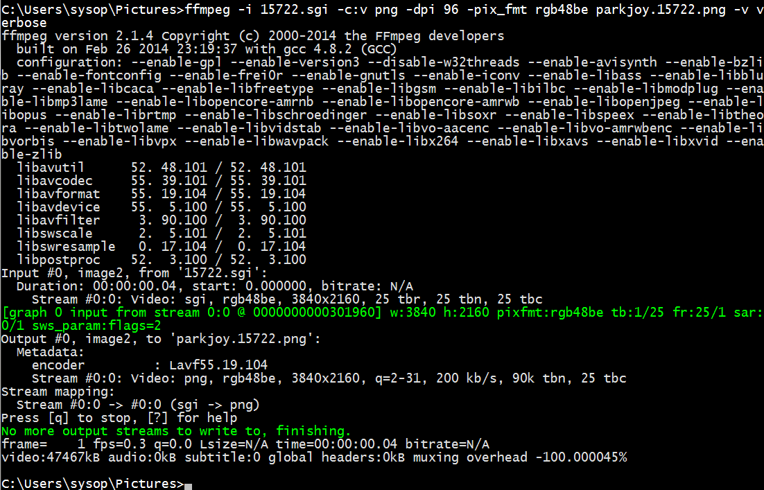 FFmpeg создаёт PNG-кадр из входного изображения