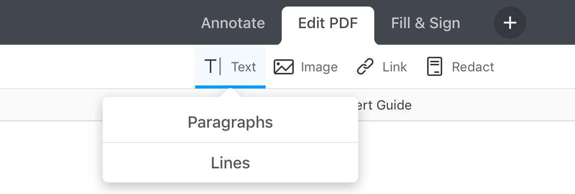 PDF Expert на iPhone/iPad: работа с текстом в PDF
