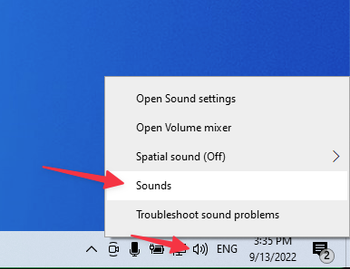 Переход к классическим настройкам звука Windows для проверки виртуального микрофона