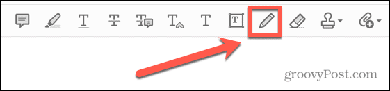 Инструмент рисования в Adobe Acrobat