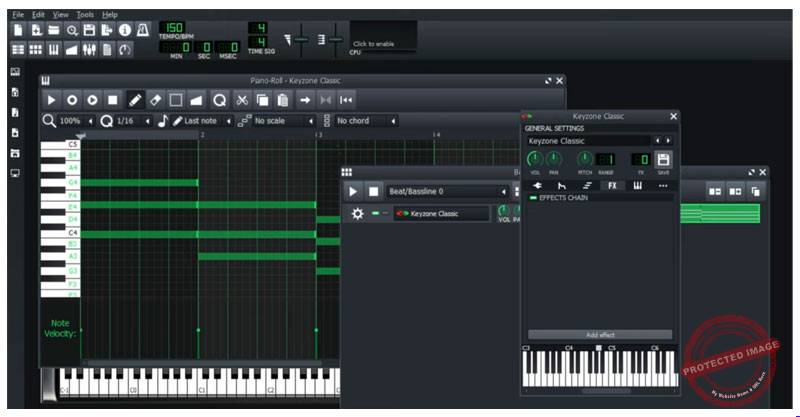 Интерфейс LMMS