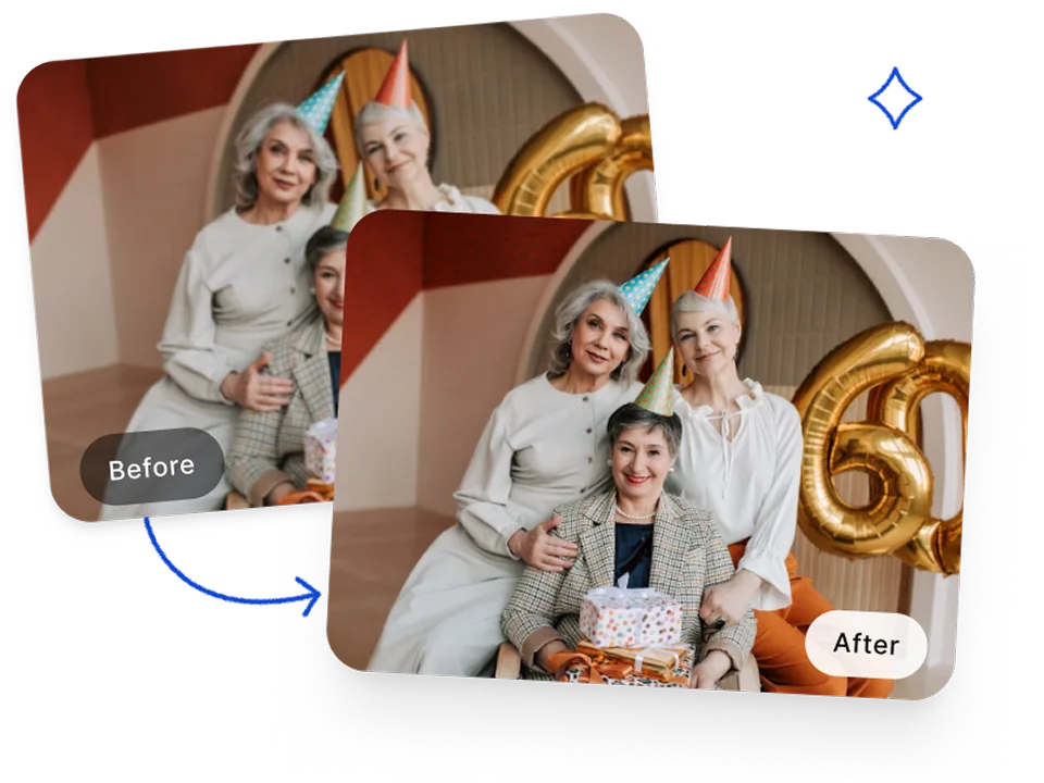 Улучшение портретного фото в Artguru
