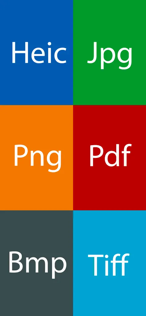Главный экран The Image Format Converter с BMP среди доступных форматов