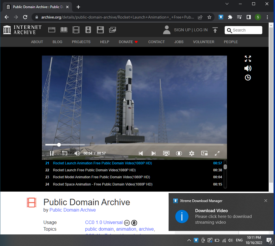 Браузерная панель Xtreme Download Manager