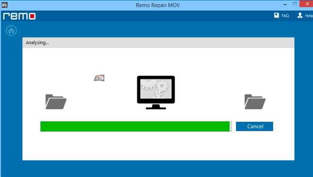 Интерфейс Remo Video Repair