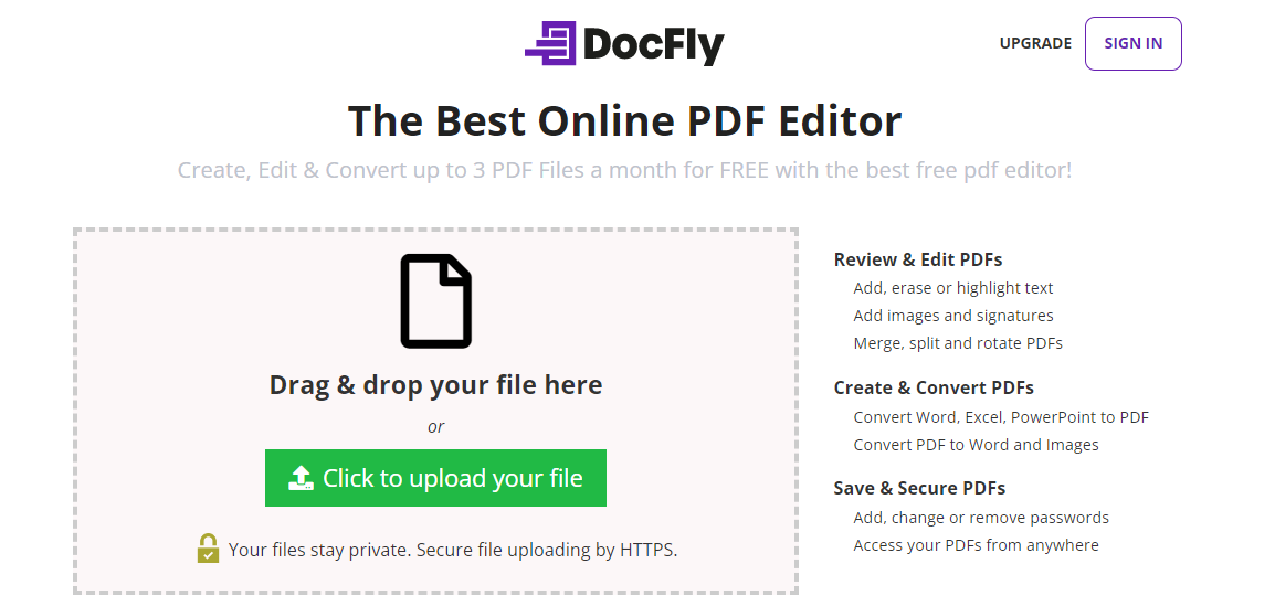 Онлайн-конвертер DocFly