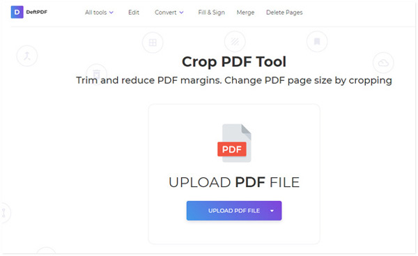 Параметры кадрирования в DeftPDF
