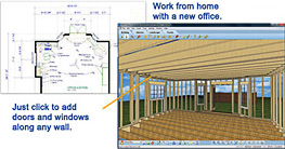 Построение комнат и стен в Virtual Architect Ultimate Home Design