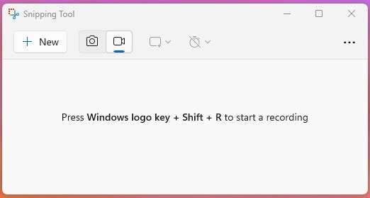 Запуск приложения Ножницы для записи Google Meet в Windows