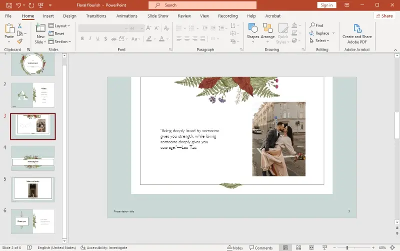 Создание слайд-шоу в Microsoft PowerPoint